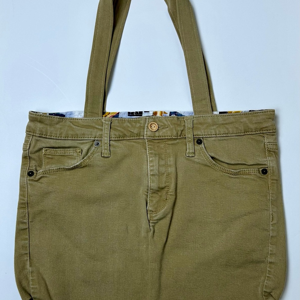 Handmade Eco Friendly shoulder denim bag